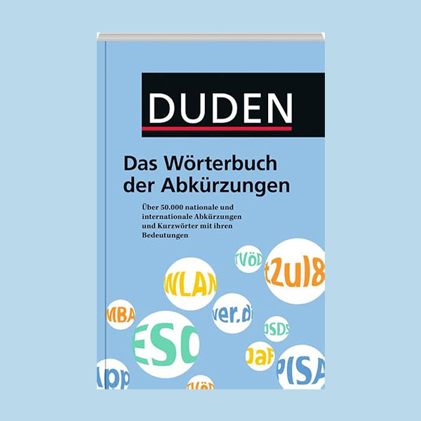 دانلود کتاب DUDEN - Das Wörterbuch der Abkürzungen